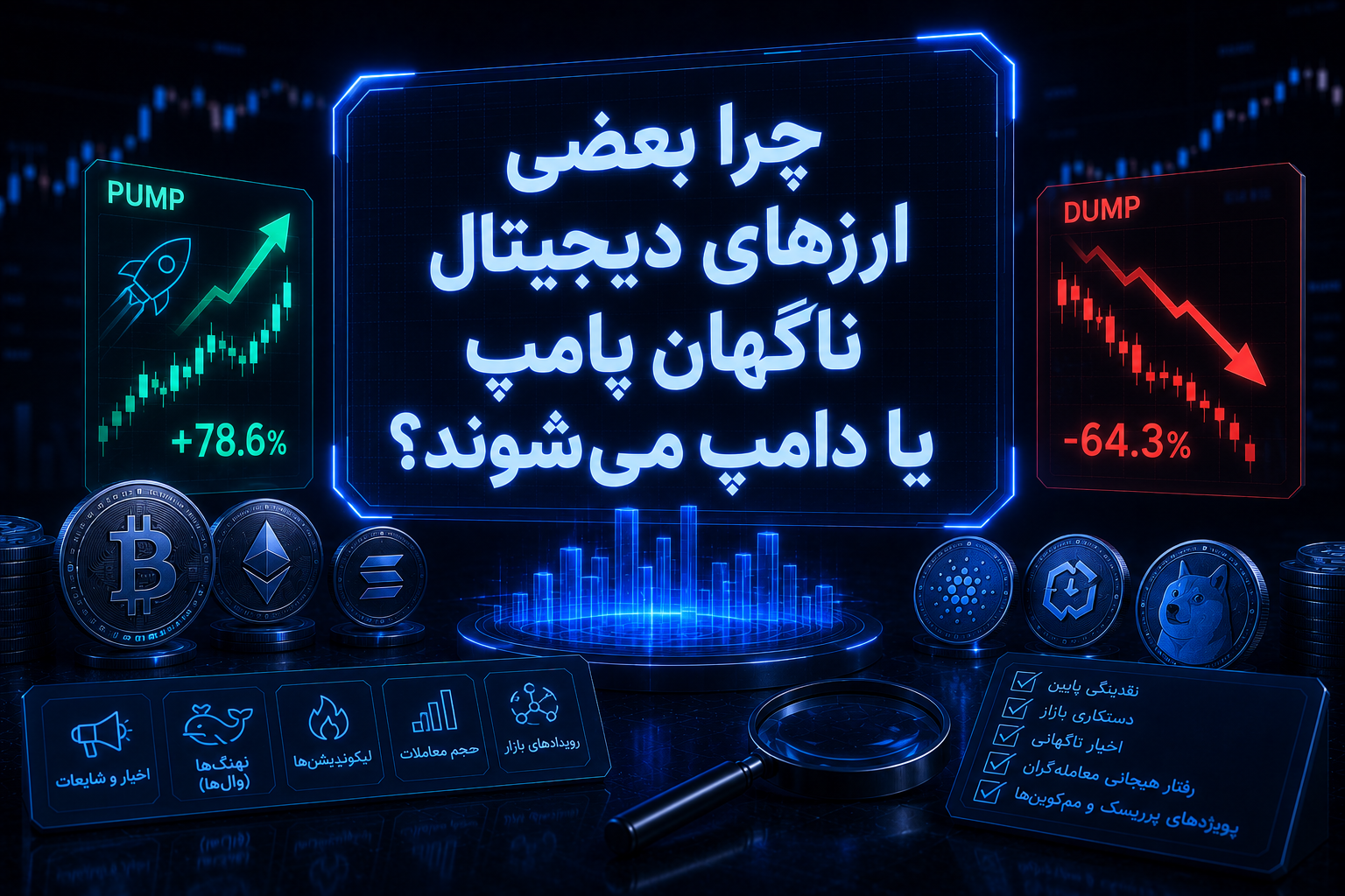 پامپ و دامپ ارز دیجیتال