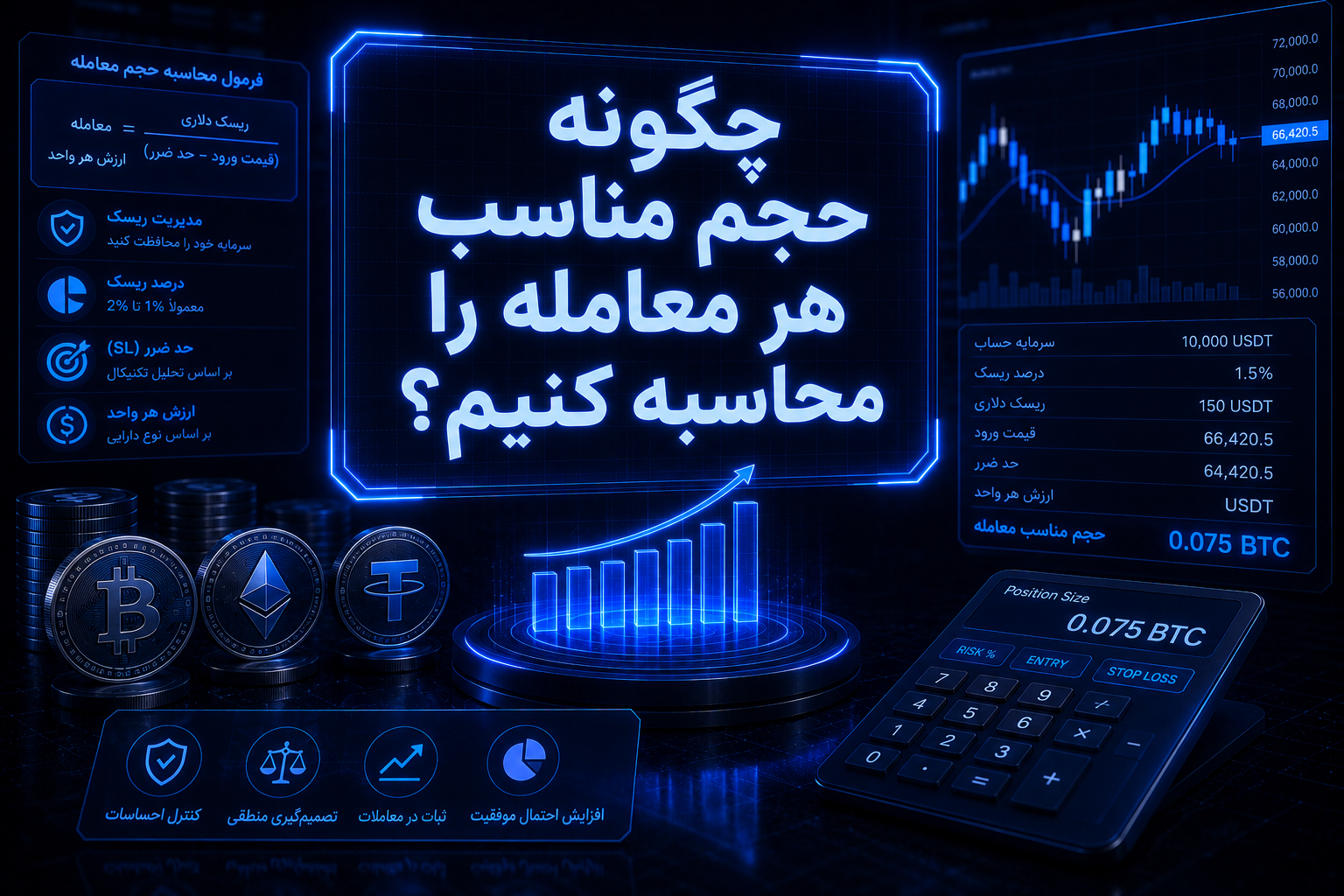 محاسبه حجم معامله