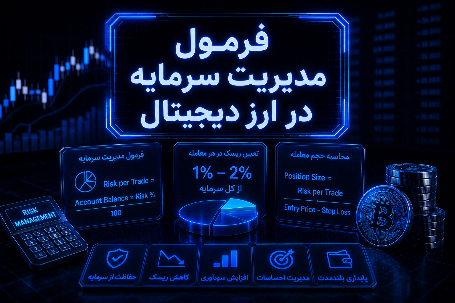 فرمول مدیریت سرمایه در ارز دیجیتال